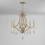 Willa Arlo Interiors Vogan charbon avec lustre transparent-88450621