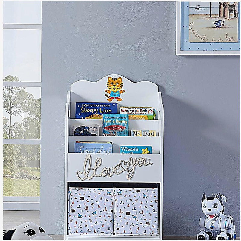 Bibliothèque Funnel Maison avec rangement pour jouets