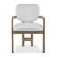 Chaise rembourrée avec accoudoirs (ensemble de 2)-1624637871
