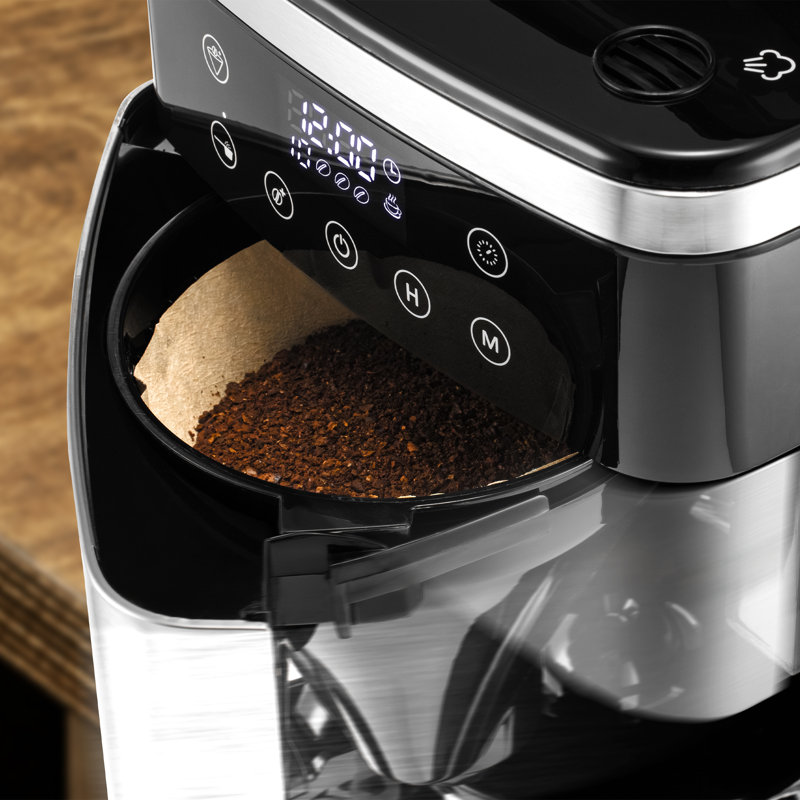 Cafetière avec moulin à café 10 tasses Melitta Aroma Fresh Plus