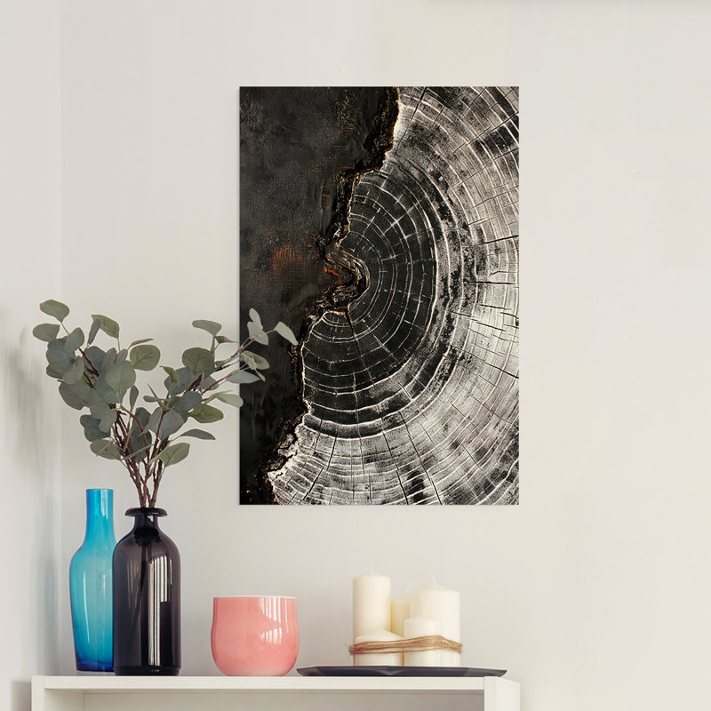 Série ABSTRACT CXCIV - Impression sur toile seulement - NON CADRE, H 60 po x l 40 po