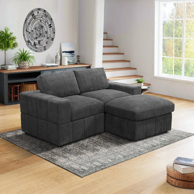 Modular Corduroy Sectional