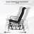 Yessenia Outdoor Glider Chair, Gliders for Outside Patio with Smooth Rocking Mechanism and Lightweight Construction for Backyard-1195365560