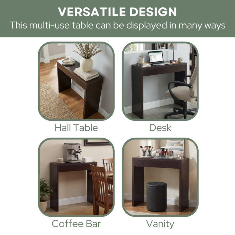 Gillings 31.5'' Console Table, Espresso