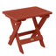 Chaise Adirondack en plastique avec repose-pieds Milaca-117800035