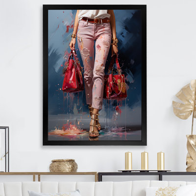 " Fashion Woman Worn And Torn In Style III "