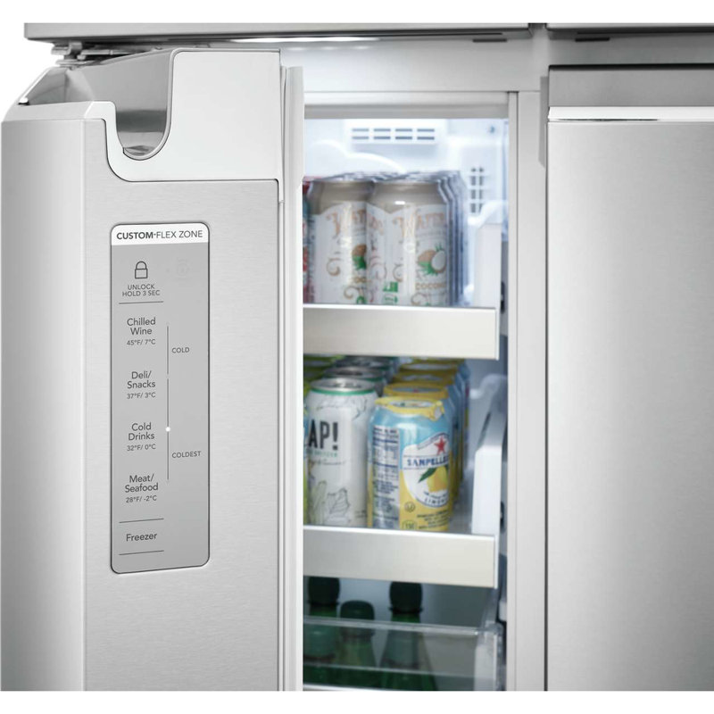 36" x 35.8" Bottom Freezer 21.5 cu. ft. Energy Star Refrigerator