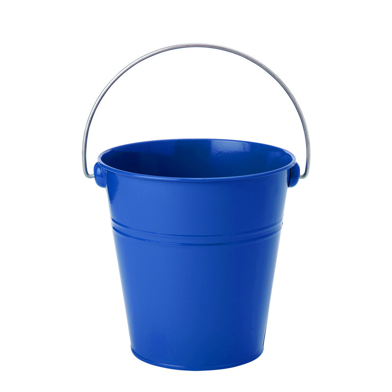Gracie Oaks Decorative Bin, Royal Blue