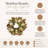 27'' Fall Wreath with Hydrangeas and Pampas