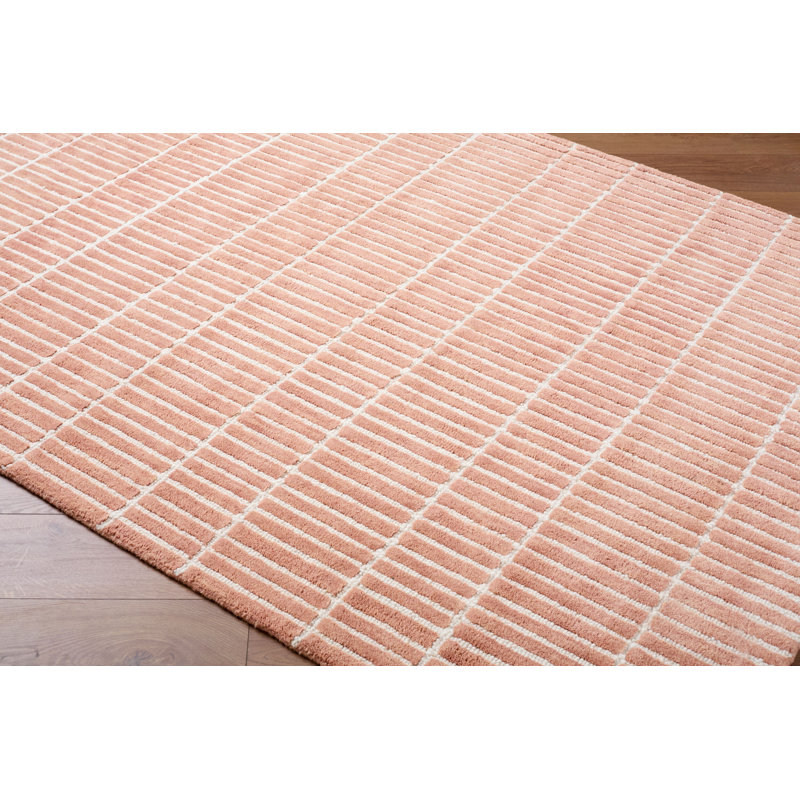 Tapis touffeté à la main Vista, Orange, Rectangle 10' x 14'