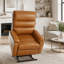 Fauteuil releveur électrique à double moteur avec fonction massage chauffant et positionnement infini pour un confort optimal des personnes âgées