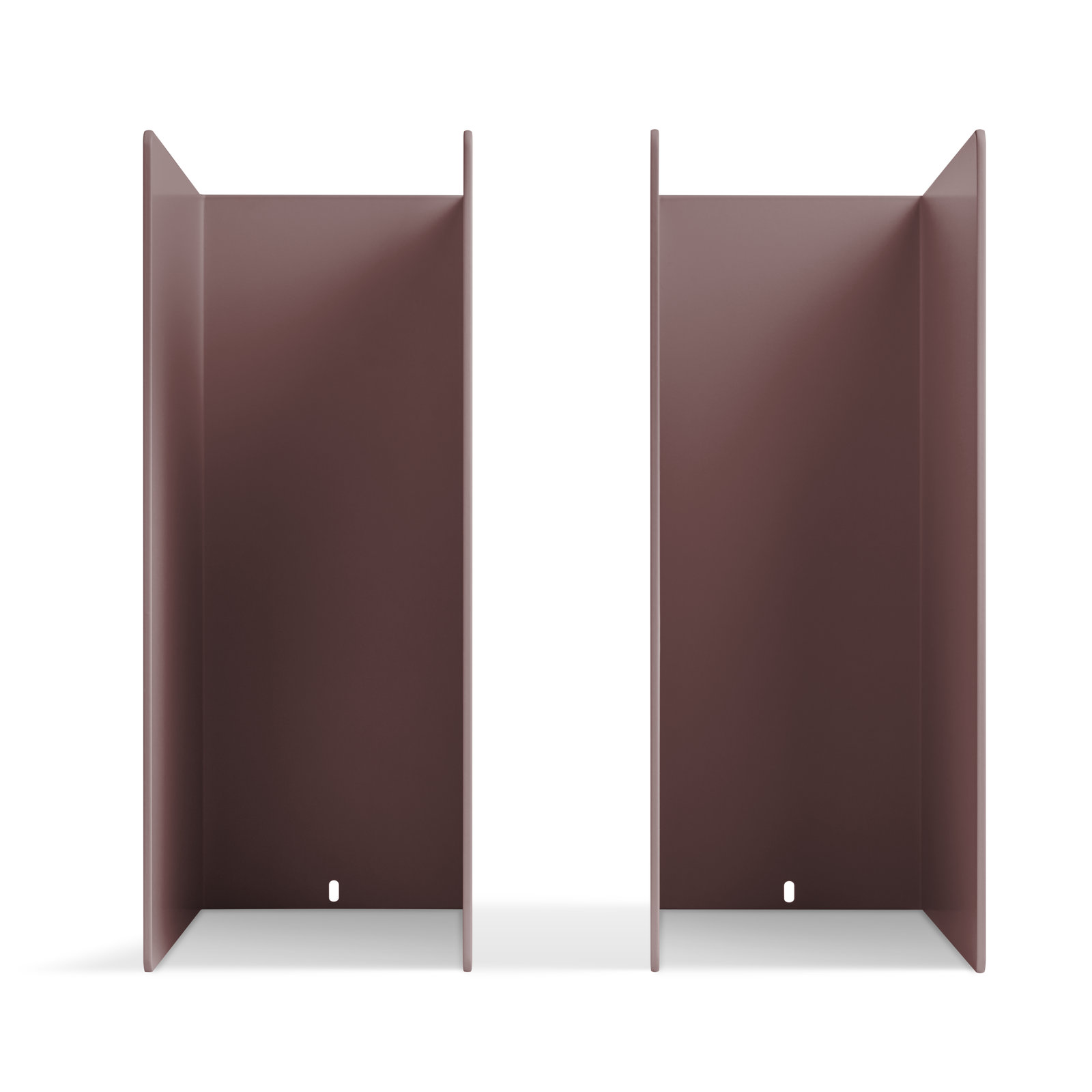 Tabs Office Bookends, Oxblood