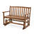 Lancaster Gliding Solid Wood Bench