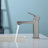 Single Hole Bathroom Faucet,Laundry Vanity Sink Faucet with Two 9/16" Hoses