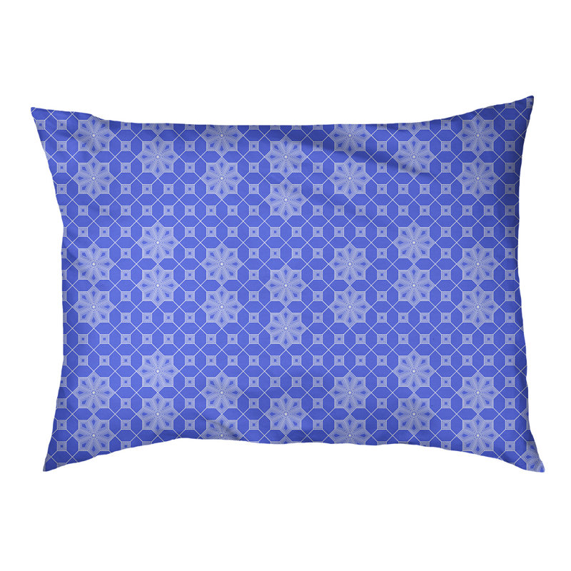 Coussin pour chien Byrge, Bleu, Moyen (l 29,5 po x P 19,5 po x H 9,5 po)