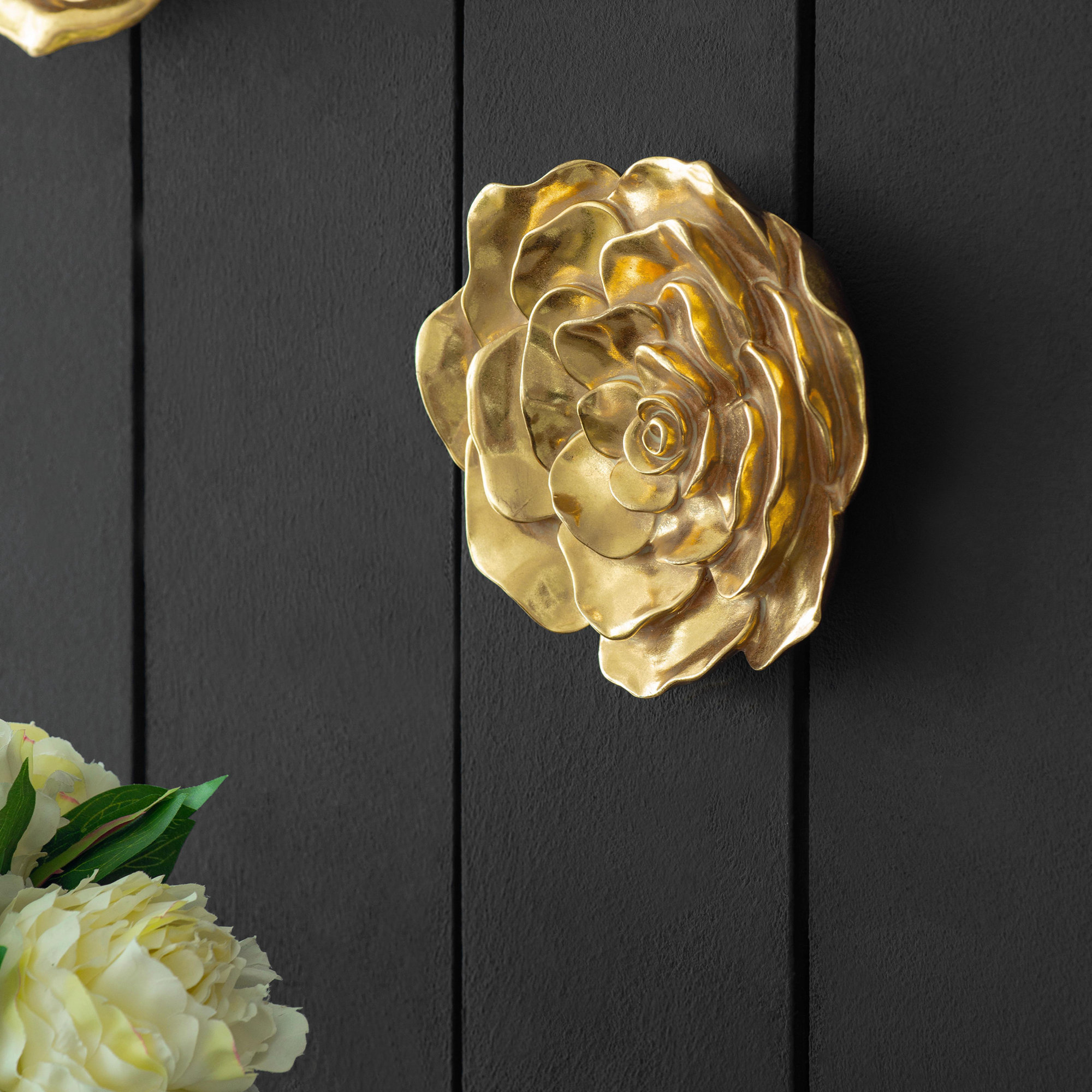 Mercer41 S/2 Rose Hanging Wall Accents | Wayfair