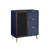 Thane Wooden Chest with 3 Drawers & Glass Doors-1298176648