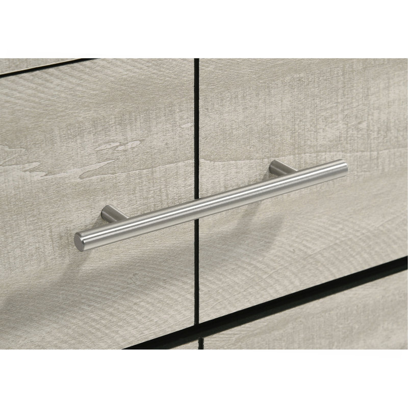 Table de chevet 2 tiroirs Rustic Cream