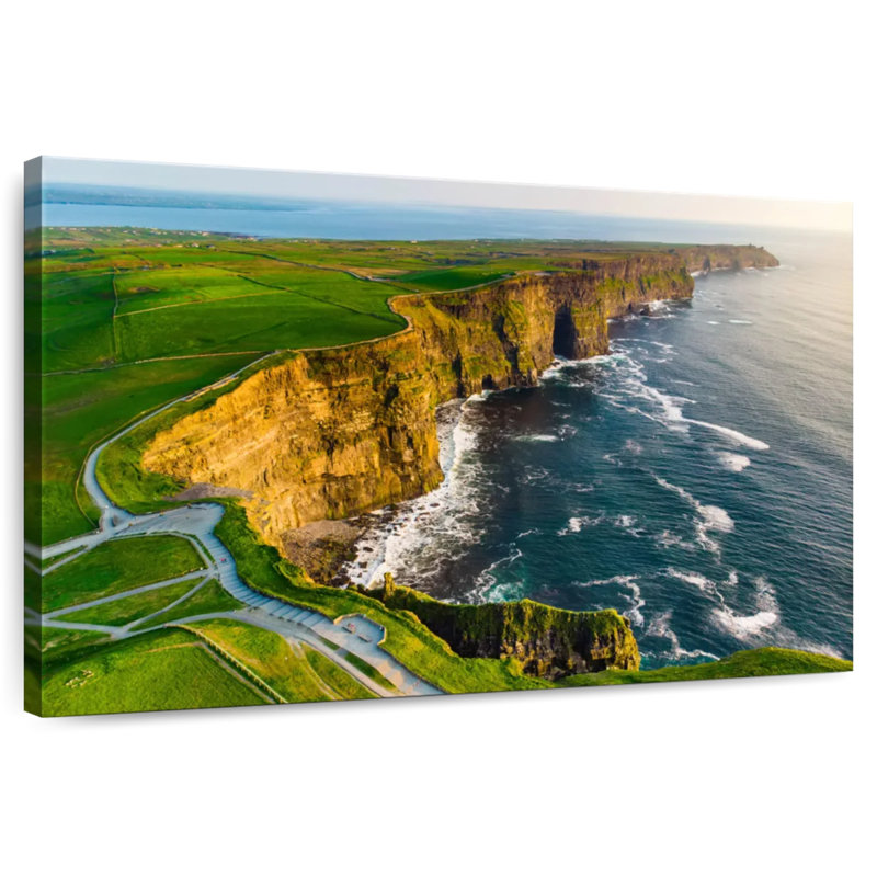 Gillard Moher Ireland Cliffs, 16" H x 24" W