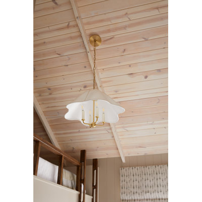 Luminaire suspendu 4 lumières Rosanna