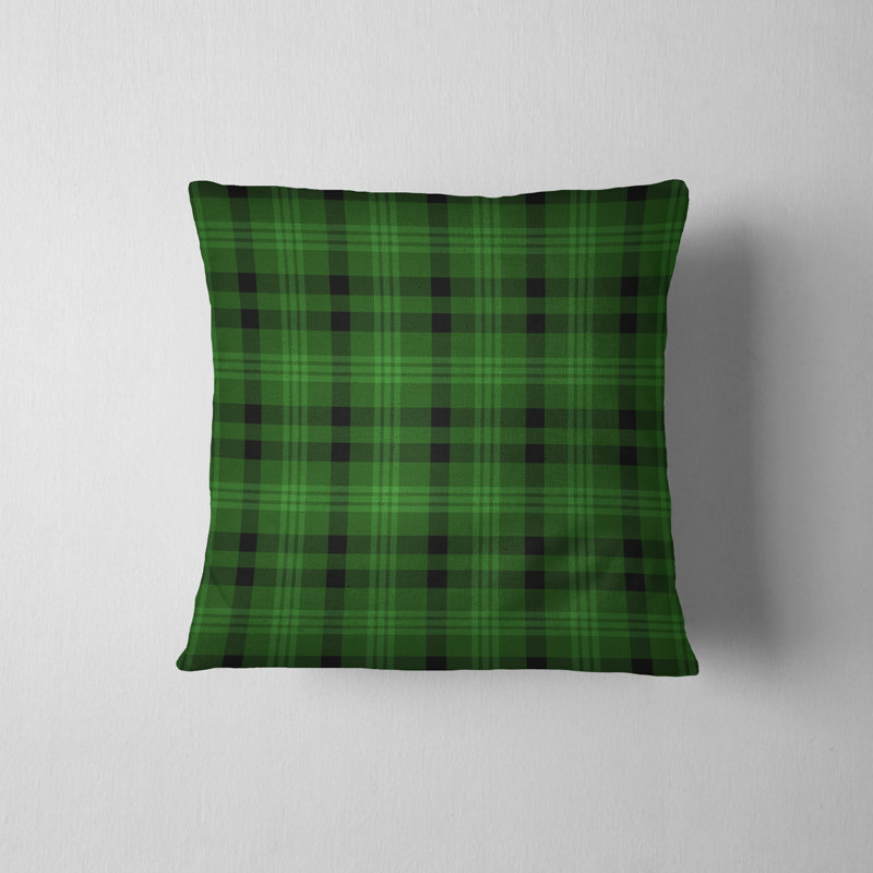 Housse de coussin Christmas, Vert, H 16 po x l 16 po