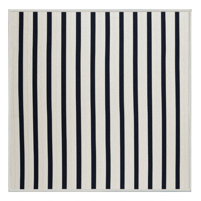 Washable Picket Fence Farm Area Rug