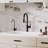Karran Quartz 33'' X 22'' Double Bowl 50/50 Top Mount Drop-in Kitchen Sink Kit-54821660