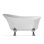 Baignoire de trempage sur pattes 67 po et plateau en bambou Streamline