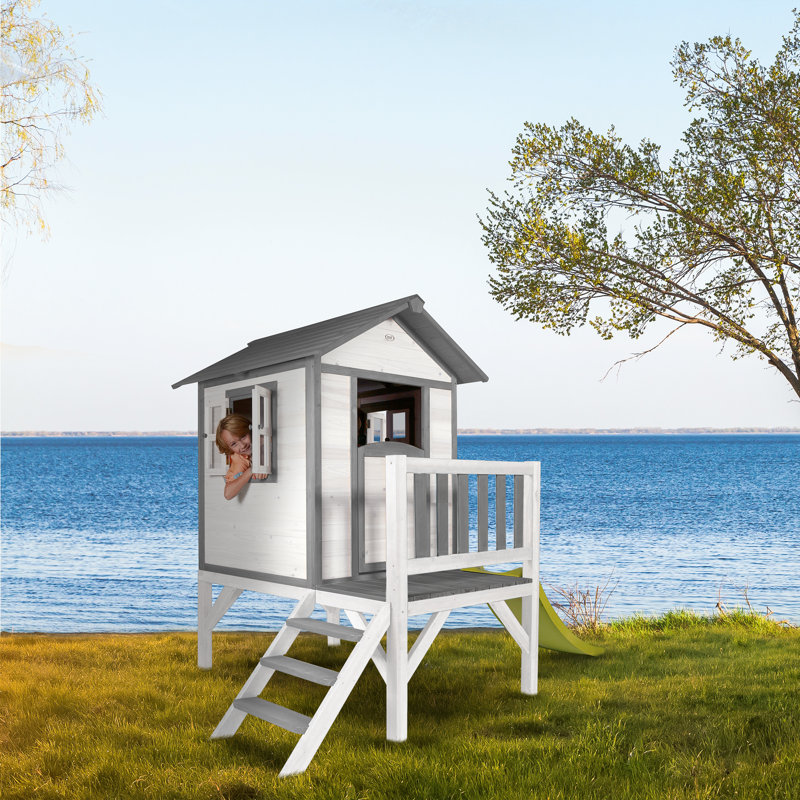 Step2 111cm W x 135cm D Outdoor Hemlock Wood Playhouse, White