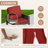 1 Piece Patio Cedar Wood Frame Brown Wicker Outdoor Armchair with Cushion-108738902