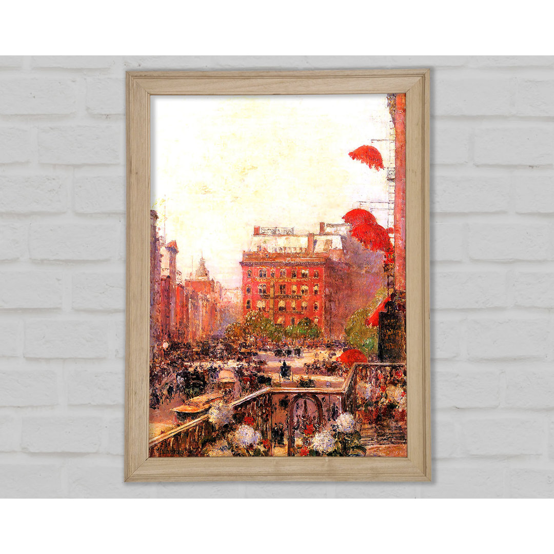 Hassam Broadway und Fifth Avenue - Druck