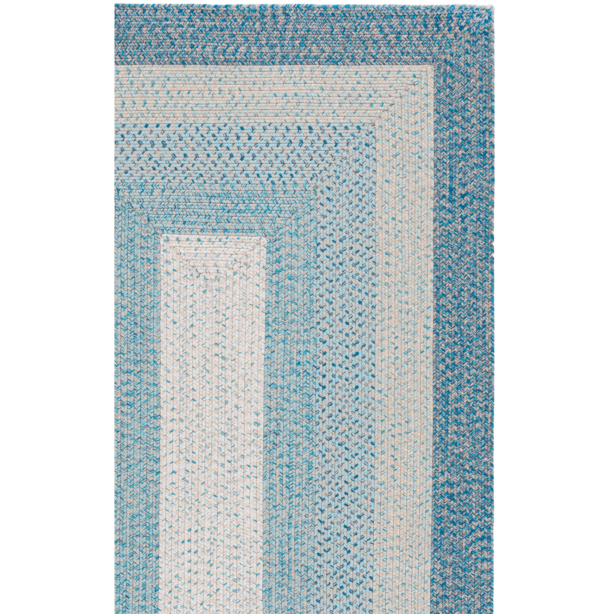 Rotella Woven Performance Machine Washable Performance Chevron Rug, Rectangle 8' x 10'