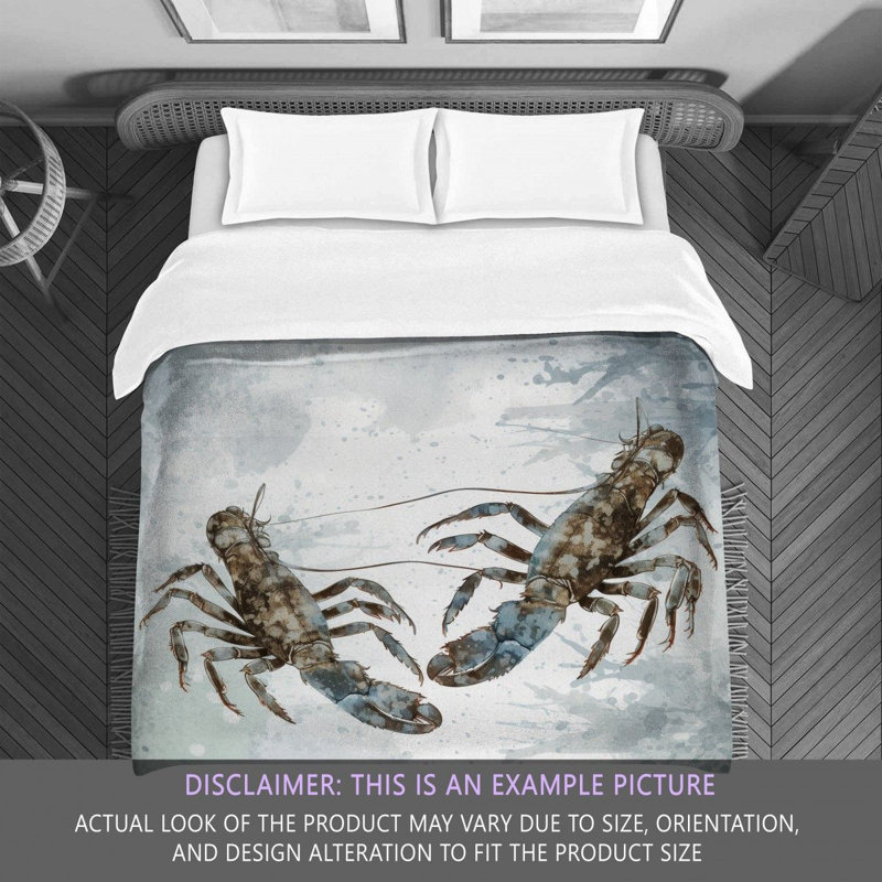 Literie élégante pour homard, Édredon simple