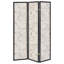 Paravent 3 panneaux en bois beige espresso | Idée de cadeau
