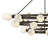 Selene 36 - Light Steel Dimmable Chandelier