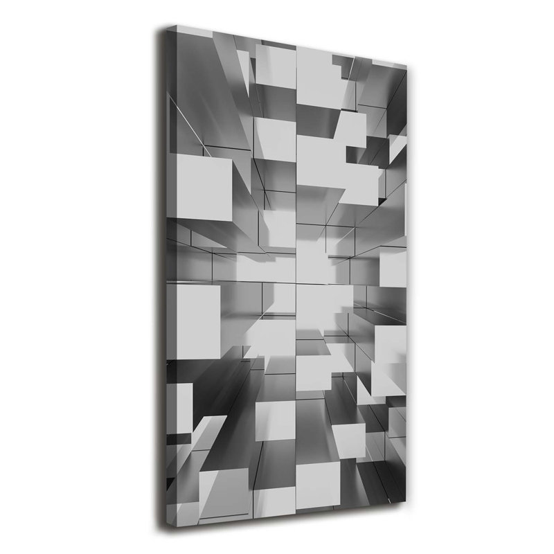 Abstraction Background - Wrapped Canvas Print