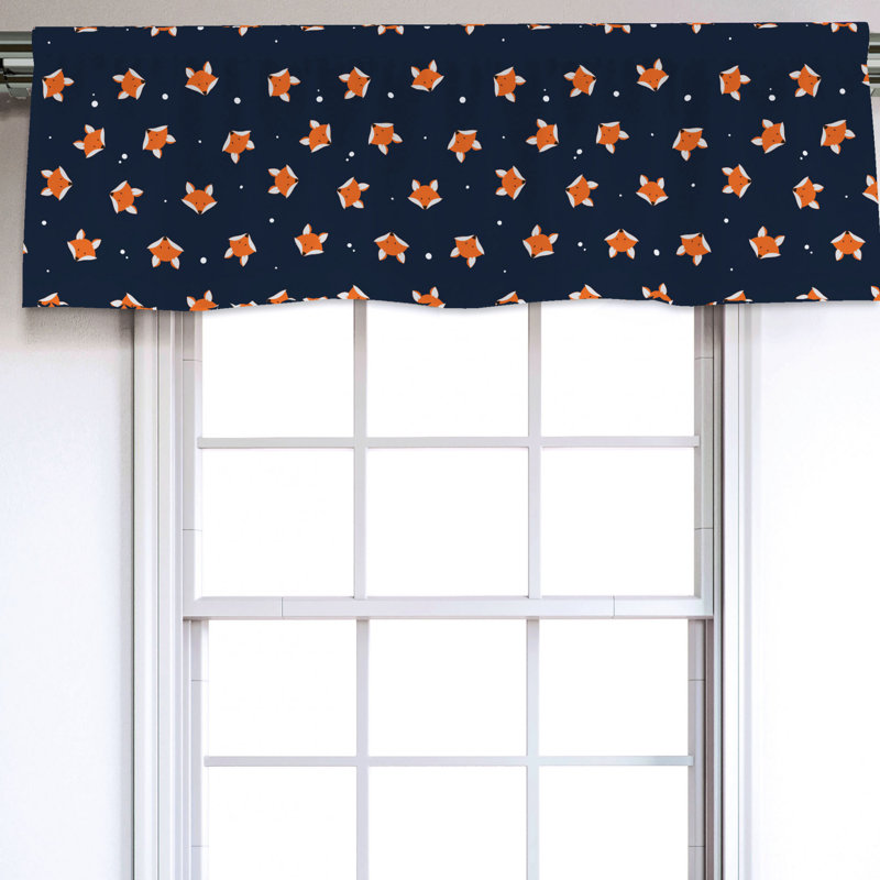 Sateen Ruffled Window Valance