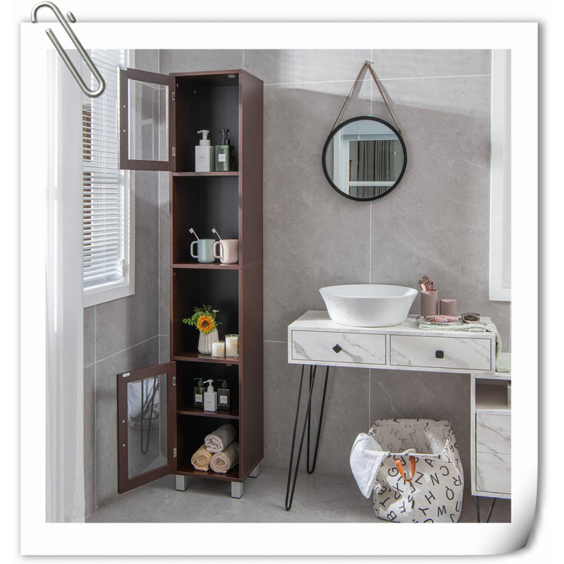 Solid Wood Linen Cabinet