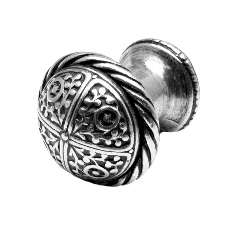 Petite poignée Millennium avec bordure en corde Calice, Argent argent