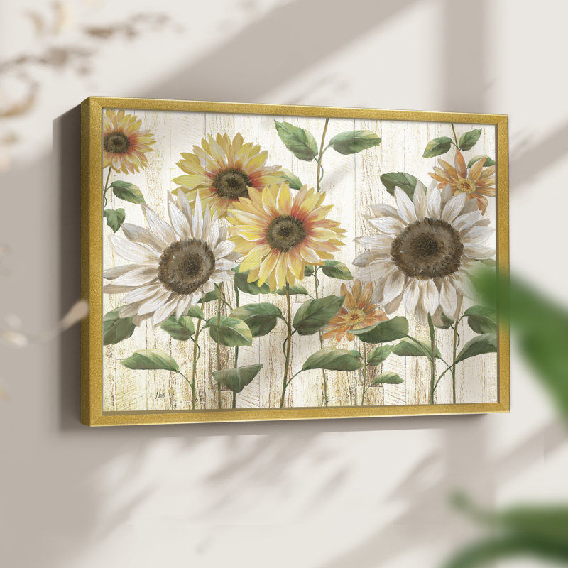 Sunflower Surprise -Framed Print - Restickable