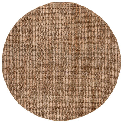 Tapis en jute / coton tissé à la main Natural Fibre Couture 102