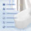 Baignoire de trempage autoportante 67 po. X 29,5 po Deco.