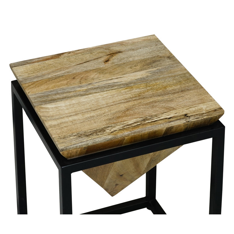 Ravi Pedestal End Table
