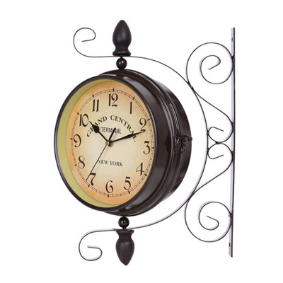 Iron Digital Wall Clock