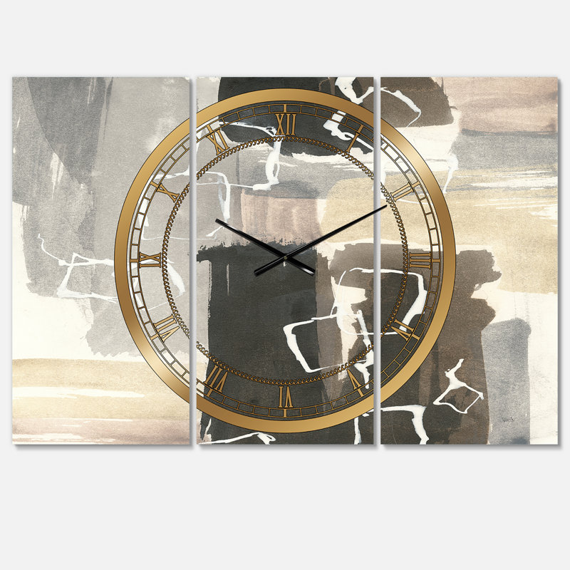 Glam Dancing forme I - Horloge murale moderne