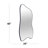 Dominykas Flat Wall Mirror-404089366