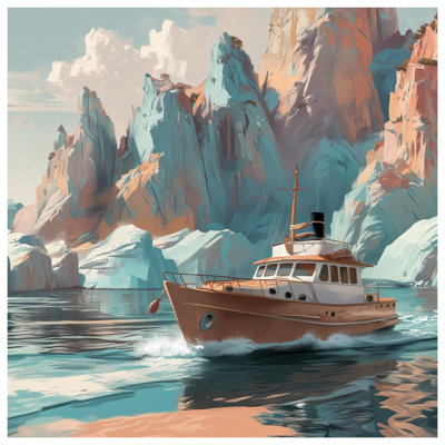 Coussins décoratifs Boat In Scenic