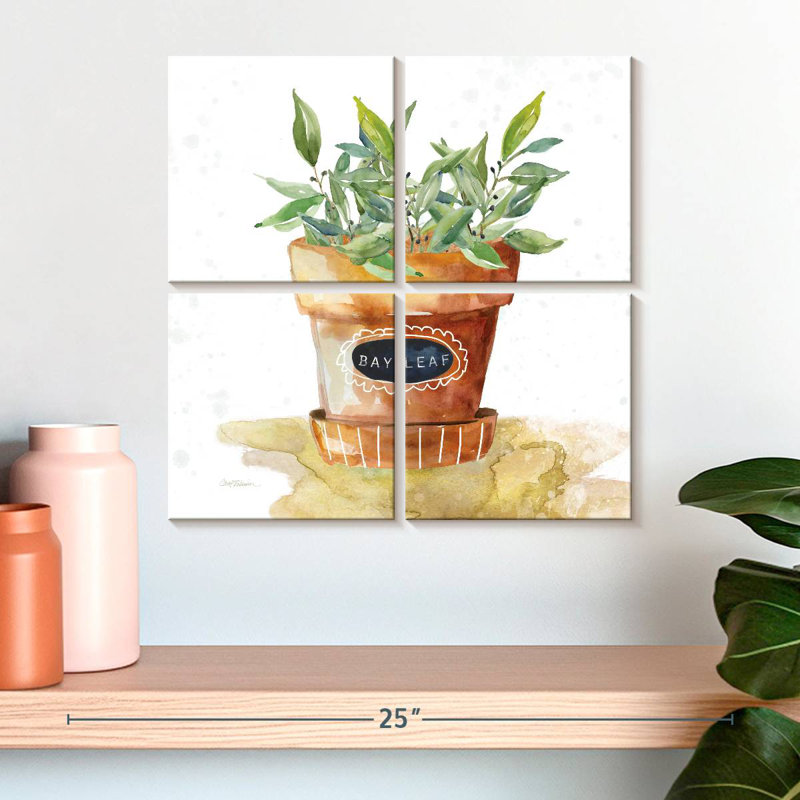 Harnek Potted Bay Leaf, 18" H x 18" W