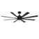 Size Matters 8-Blade Smart Ceiling Fan With Remote Control Included, Works With Alexa and iOS / Android App