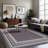 Quinter Gray Non-Slip Area Rug-123111034